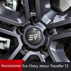 Car Wheel Caps Center Caps for Alloy Wheels and Rims Wheel Disc Plug Plugs Cap Covers Tires Parts Auto Chery Jetour Traveller T2