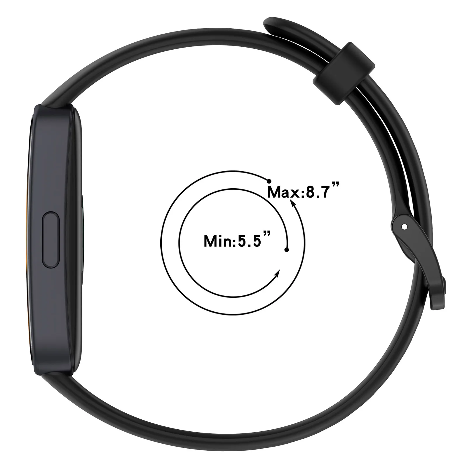 Silicone Smartwatch Replacement Wristband Bracelet Strap Accessories