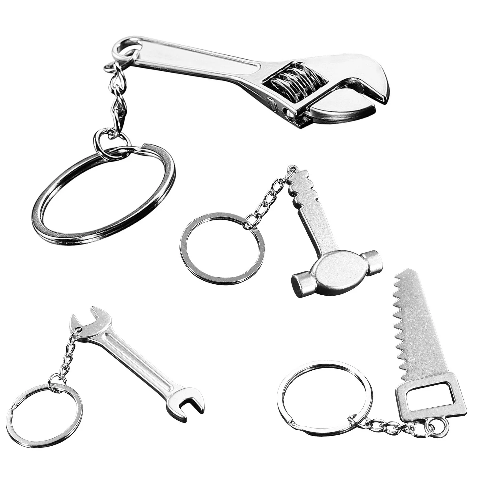Creative-Tool-Style-Wrench-Spanner-Key-Chain-Car-Bag-Keyring-Metal ...