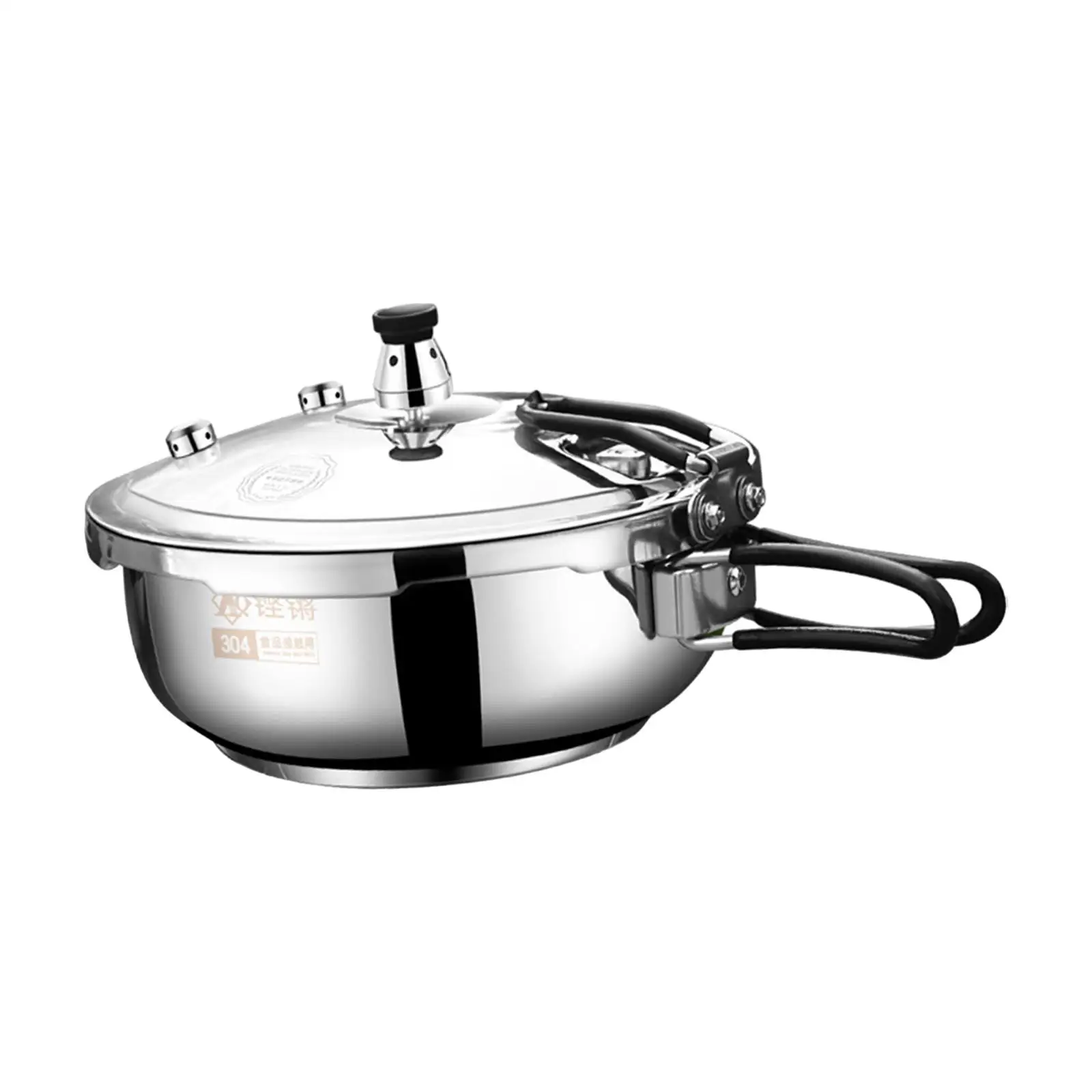 Stovetop Pressure Cooker for Gas or Induction Stoves Anti Scald Handle Rice Cooking Pot Pressure Canner Cooking Utensils