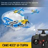 761-5v2 Volantex Blue P-51d Rc Four-Channel Remote Control Airplane Model Electric Foam Rc Aircraft Children Surprise Gift 3
