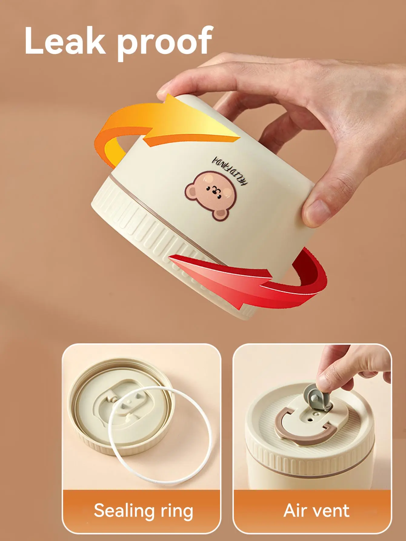 WORTHBUY Portable Insulated Lunch Box 304 Stainless Steel Thermal Bento Box Leak Proof Microwave Safe Salad Food Container Box 6 WORTHBUY Portable Insulated Lunch Box 304 Stainless Steel Thermal Bento Box Leak Proof Microwave Safe Salad Food Container Box 6