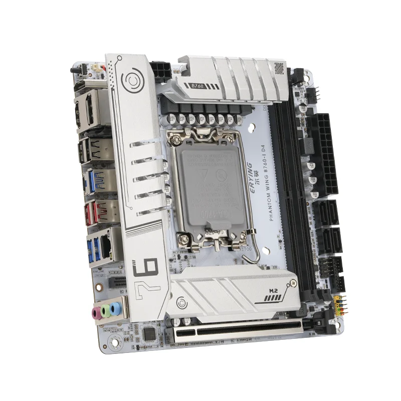 ERYING B760 itx Motherboard DDR4 Dual channel 64GB AC9560NGW