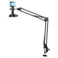 55MP 48MP 4K 1080P HDMI USB Video Microscope Camera 1-130X Infinitely Far C Mount Lens LED Light for Digital Image Acquisition 2