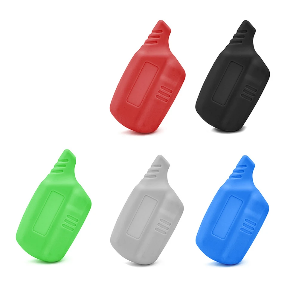 Silicone LCD Body Cover Case 2 Way Car Alarm For Starline B9 B91 B6 B61 A91 A61 V7 Remote Key Chain key case cover key case car key shell flip key fob shell