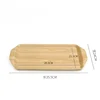 Wooden Tray Cake Bread Tray Put Water Cup Flat Tray Household Kitchen Storage Tray 6
