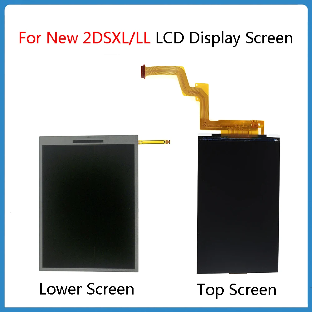 

ЖК-дисплей для Nintendo 2DSXL/LL, оригинальный сенсорный экран для замены верхнего/нижнего и нижнего экрана для Nintendo 2DSXL/LL