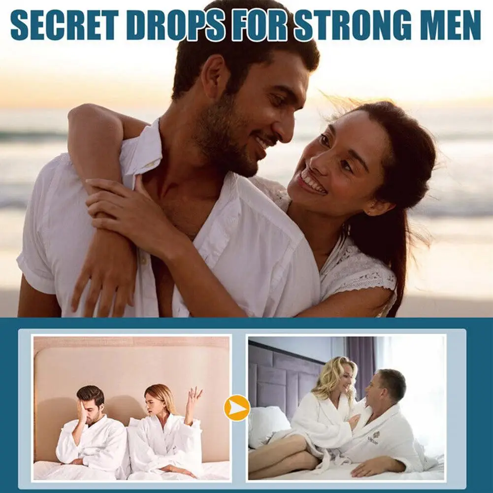 30ml Secret Drops For Strong Powerful Men Secret Happy Drops Enhancing Sensitivity Release Stress And Anxiety V4Y0