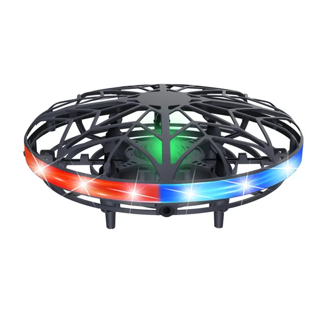 Mini Flying Ball Helicopter RC UFO Drone Aircraft Boys Hand Controlled Spinner Toy Infrared RC Quadcopter Induction Kids Toys 5