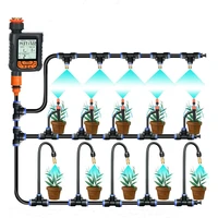 LCD Screen Water Timer Automatic Digital Electronic Watering Clocker Waterproof Garden Irrigation Control Device With Six Joints 6
