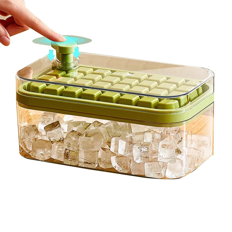 Doonly Ice Cube Tray Releases Ice with a Single Touch