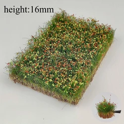 Miniature Colorful Flower Cluster Static Grass Tufts for Diorama and Model Layouts (16mm MJH)