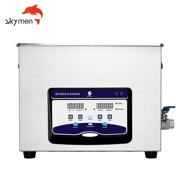 

Skymen Benchtop 15L Industrial 10l 15l 20l 30l Digital Heating Ultrasonic Cleaner skymen Cleaning Machine