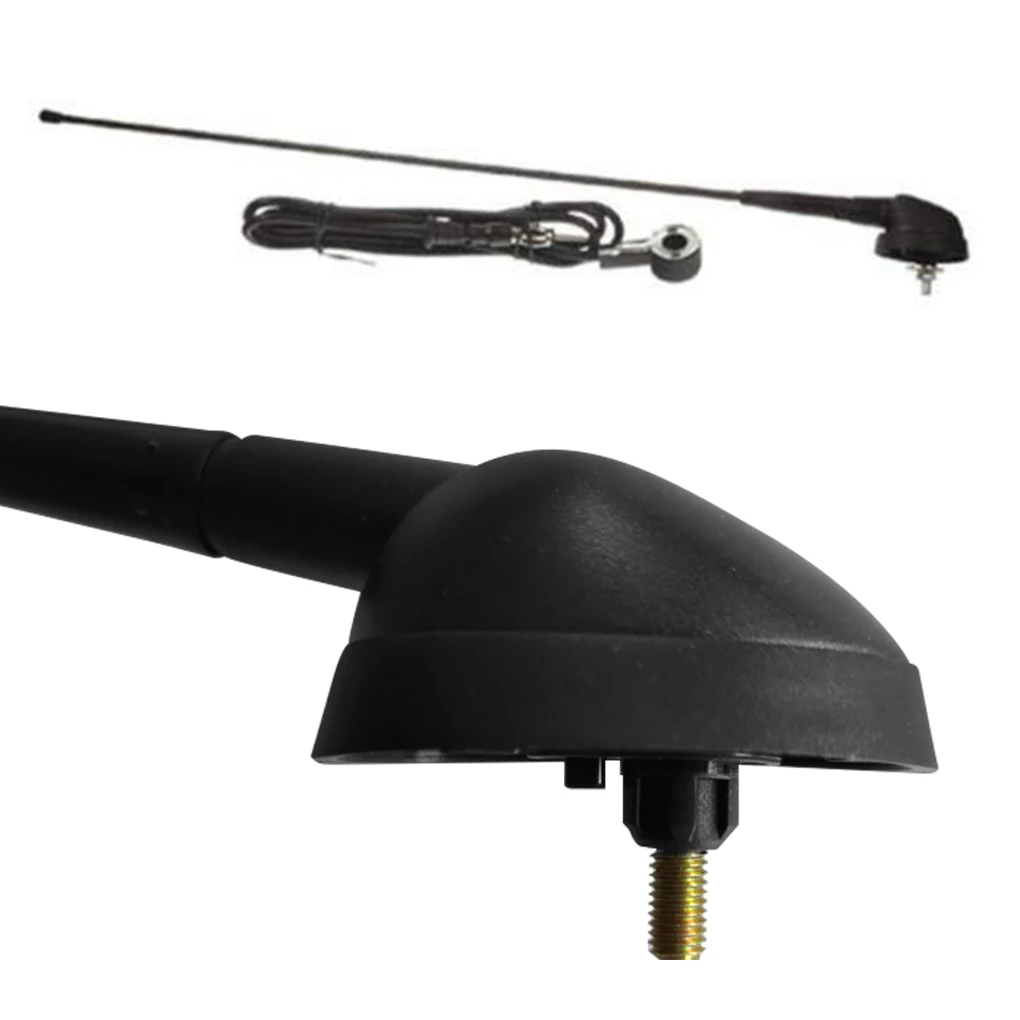 

Front Roof Mounted Aerial Antenna with Base Replacement For Punto Cinquecento Doblo Ducato Fiorino