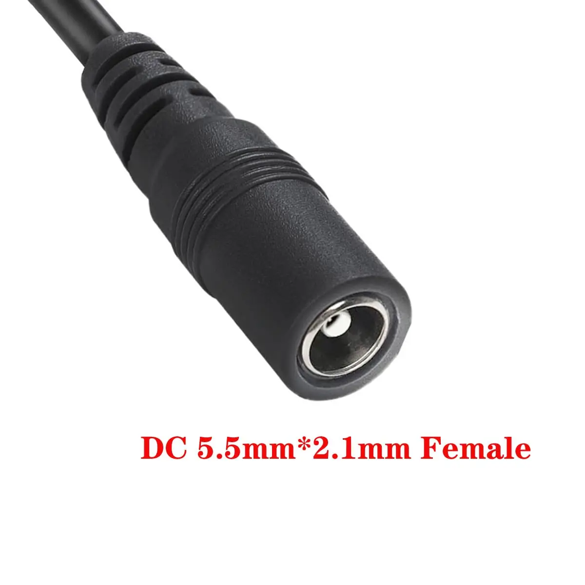 자비크테크 2A DC 전원 케이블, DC 5.5 x 2.1mm 암 커넥터 - 3핀 XLR 수 커넥터 전원 어댑터 케이블, 스케이트보드, 밸런스 바이크 등에 사용 가능