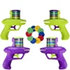 Kids Outdoor Game Foam Disc Gun Toy Flying Disc Shooting Launcher Gun Double Parent-child Interactive Children Toy 3