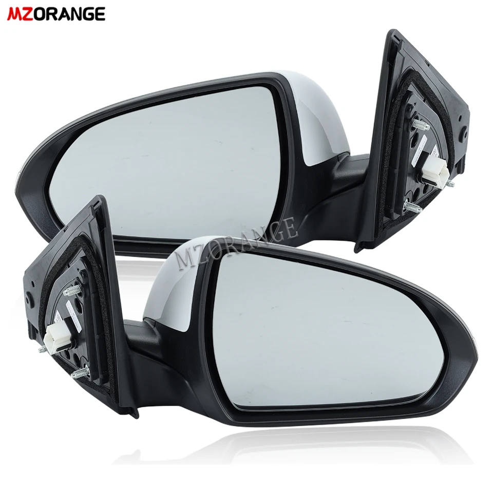 Compatible With For ES350 2010 2011 2012 車のバックミラーカバー車用ウイングミラーカバーキャップと互換性あり  OEM8791A53411AA0 8794A53411A0 車ウイングミラーカバー(1 pair) | サイドミラー | 車＆バイク  Compatible With For Sentra 2019-2025 2個 車用バック ... ドアミラー と互換性のあるカシュカイ 2015-2018 車外装ドアバックミラーサイドミラーアセンブリ(ブラック,5pin left