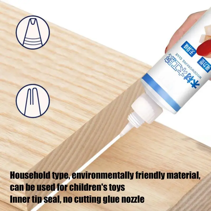 180ml Wood Woodworking Glue Furniture Repair Glue Mahogany Furniture Solid Wood Board Chair Stool Table Door Latex Agent
