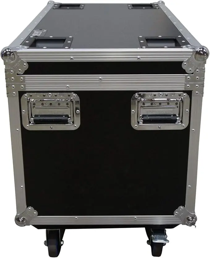 HCUT4422W Pro Audio DJ Touring 44x22x22 Utility Road Trunk Case Wheels 6