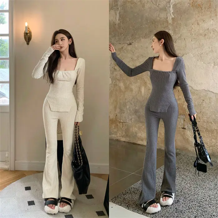 90 degree positioning squares l type corner clamp aluminium alloy corner clamping square clamps straight drop ship Spice Girls Vintage Slimming Suit Women's Autumn New Korean Edition Square Neck Long Sleeve Top High Waist Straight Pants