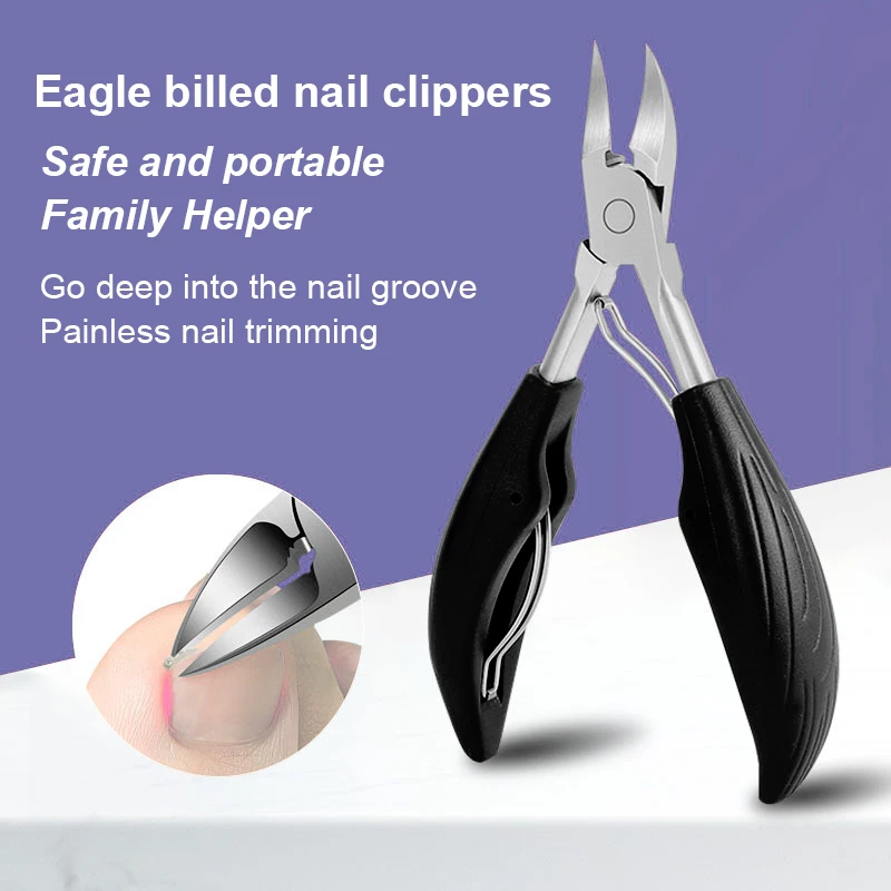 Nail Clippers Ingrown Toenail Podiatry Correction Nippers Cuticle Cutters Cut Paronychia Pedicure Manicure Hand Foot Care Tool