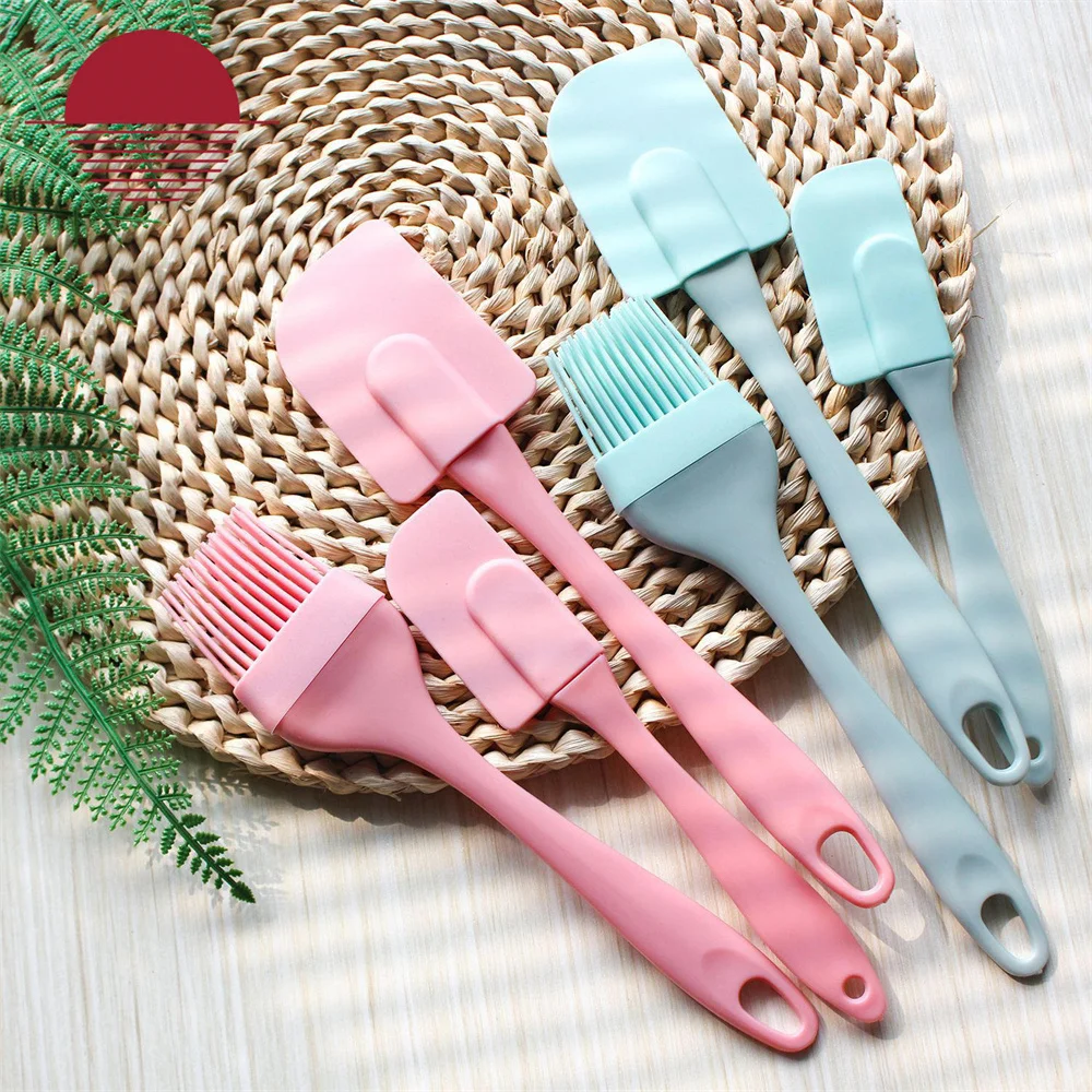 1PC Silicone Spatula High Heat Resistant Spatula Spatulas Jar Scraper for  Kitchen Cooking Baking Mixing - AliExpress