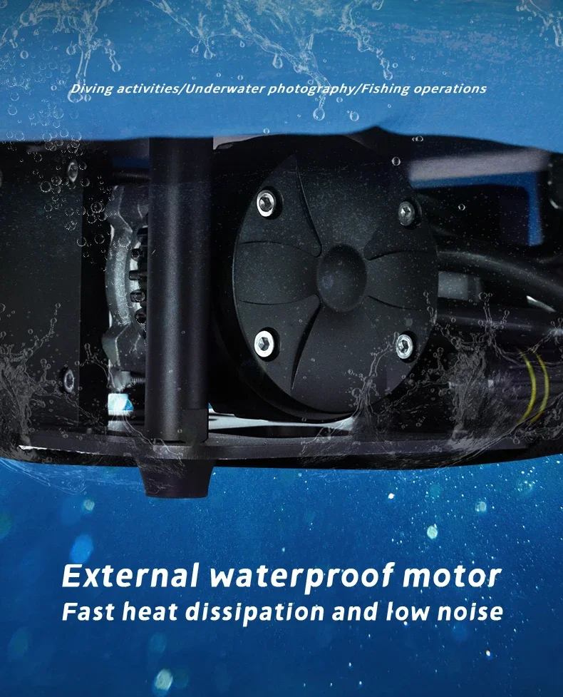 2024 New Portable Electric Scuba Diving Ventilator Artificial Gill Equipment Div