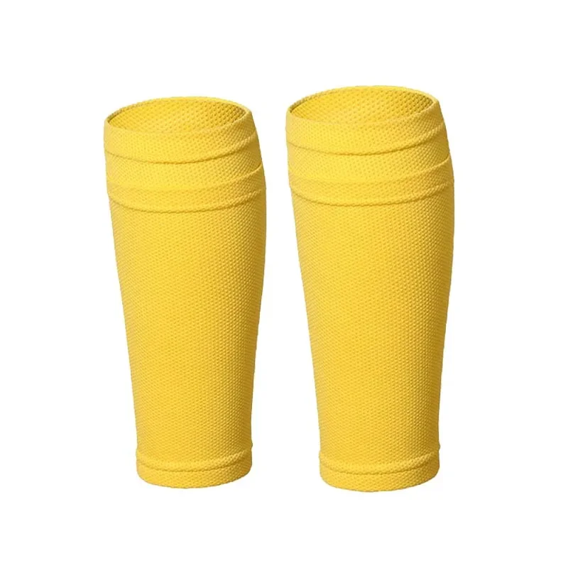 1 Pair Soccer Shin Guards Pads With Pocket Adult Kids Professional Leg Sleeves Support Football Compression Calf Equipment soccer shin guards shin guard pads