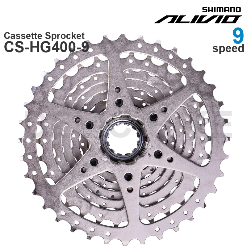 シマノ ALIVIO CS-HG400 9v カセットスプロケット 9速 - HYPERGLIDE