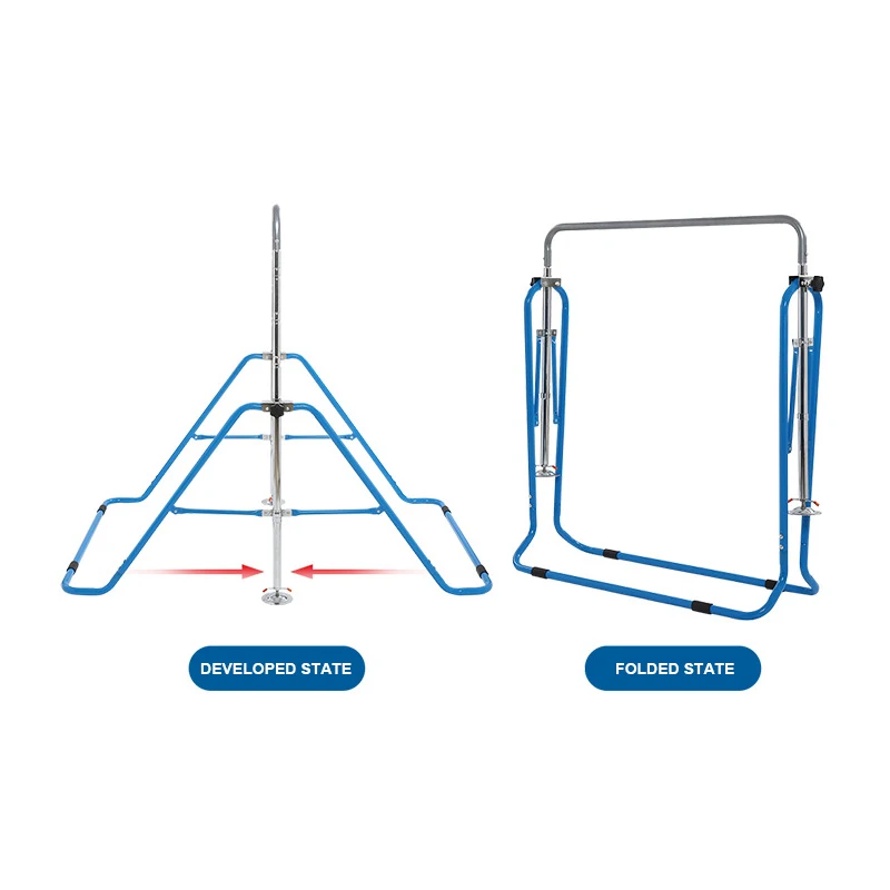 children's fitness gymnastics bar safety uneven bars Height Adjustable Horizontal gym bench parallel bars