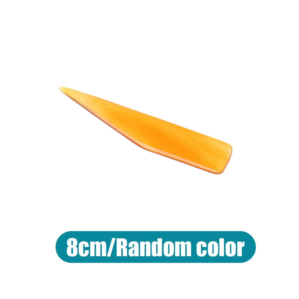 DIY Handmade Leather Tool Accessory 1pc Natural Agate Rub Leather Edge Scoring Folding Creasing Paper Crafts