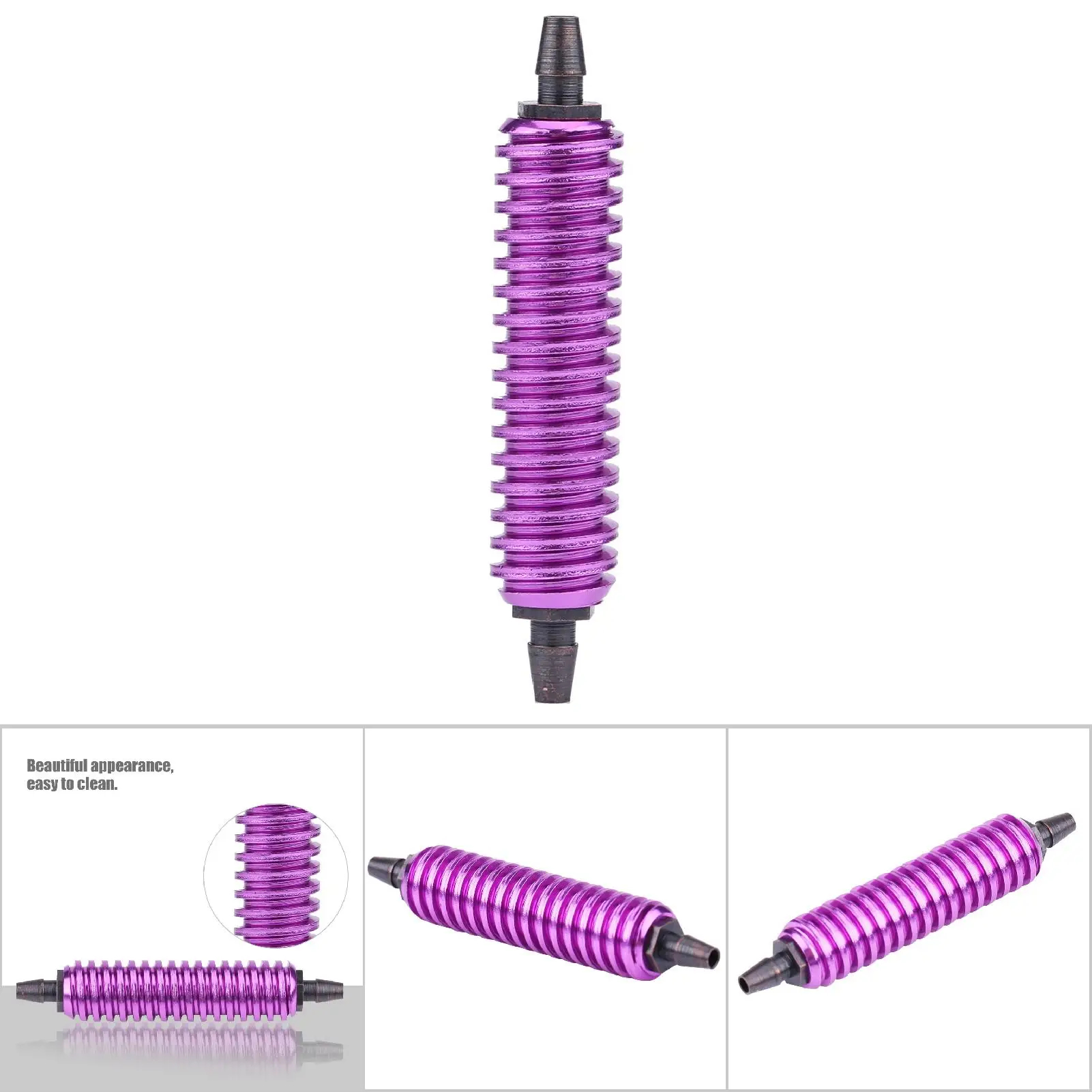 역압 쿨러 연료 쿨러 알루미늄 합금 역압 쿨러 RC 1/8 1/10 자동차 트럭 RC 자동차 쿨러에 적합