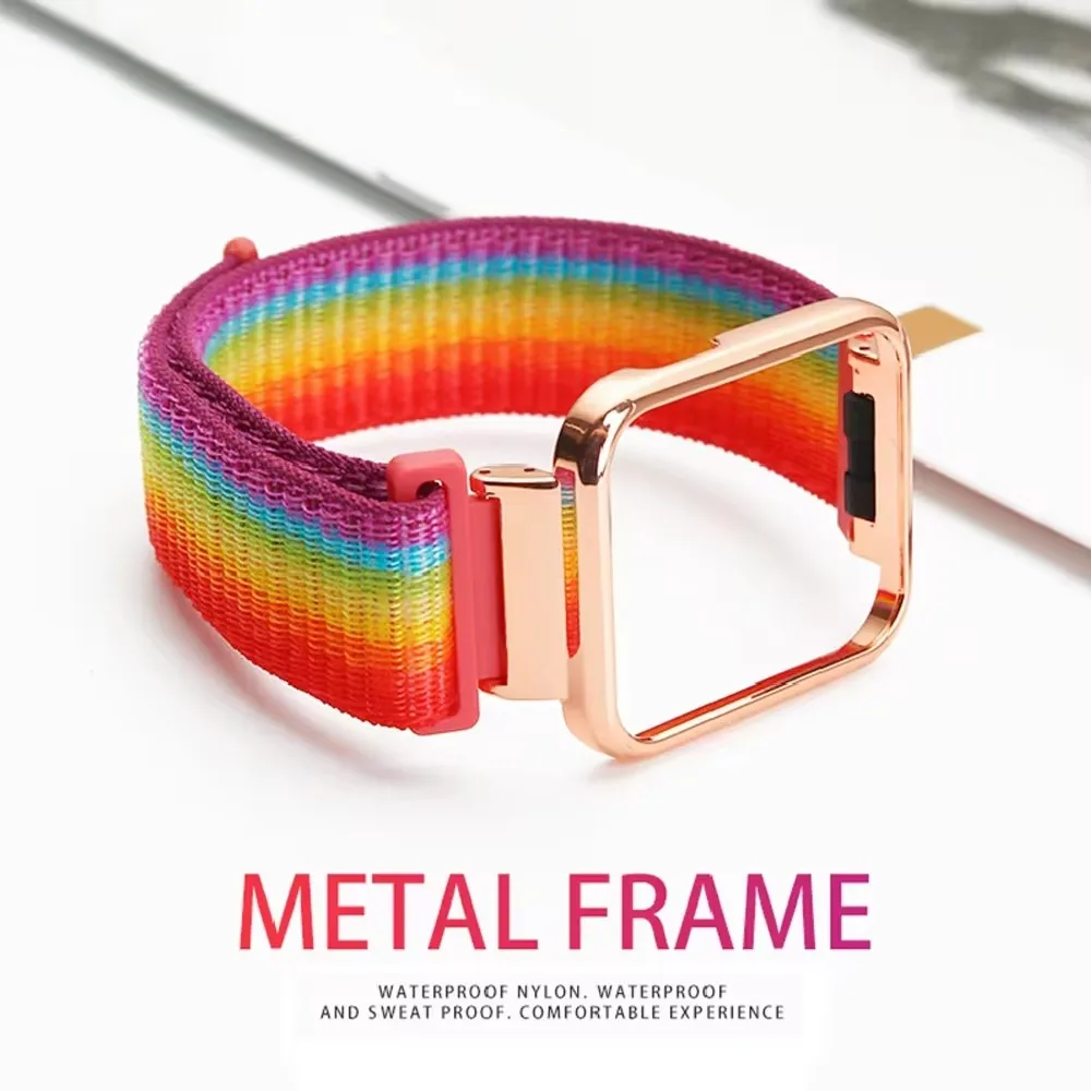 Premium Nylon Strap with Metal Protector Case