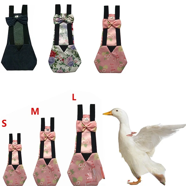 Pet Supplies Duck Diapers Goose Flight Suits Washable Nappy With Elastic  Band Bowknot Design Cute Chicken Physiological Pants - AliExpress