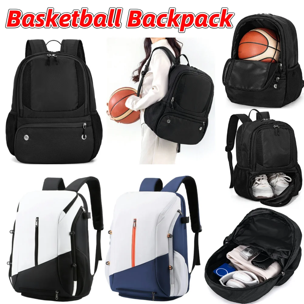 Basketball Backpack Sports Training Equipment Bag Large Capacity Sports Bag Waterproof Gym Backpack for Basketball Accessories