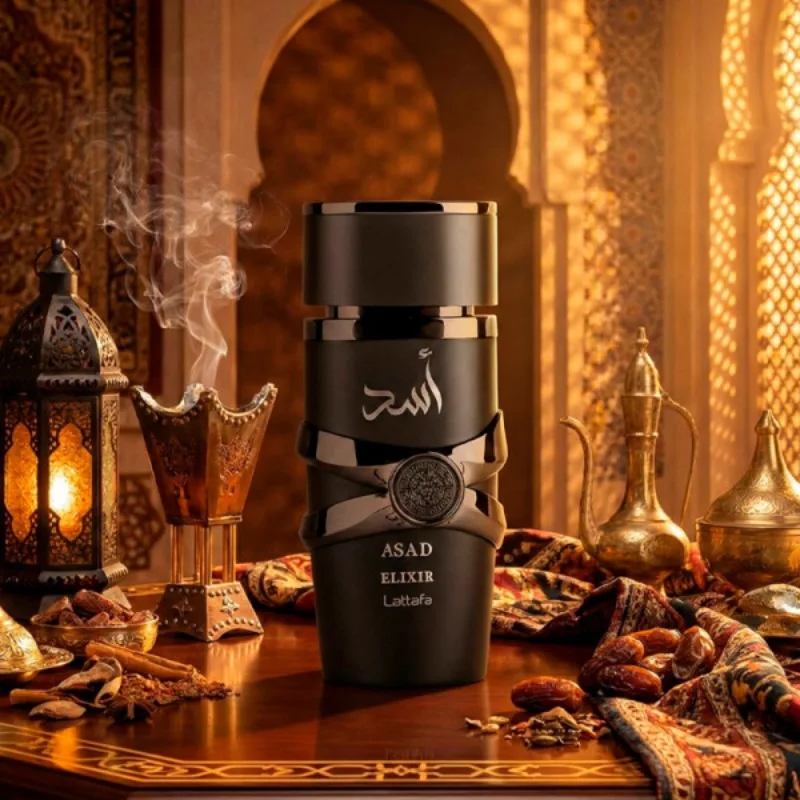 Lattafa Asad Elixir by Lattafa 3.4 EDP Perfume Cologne Unisex New
