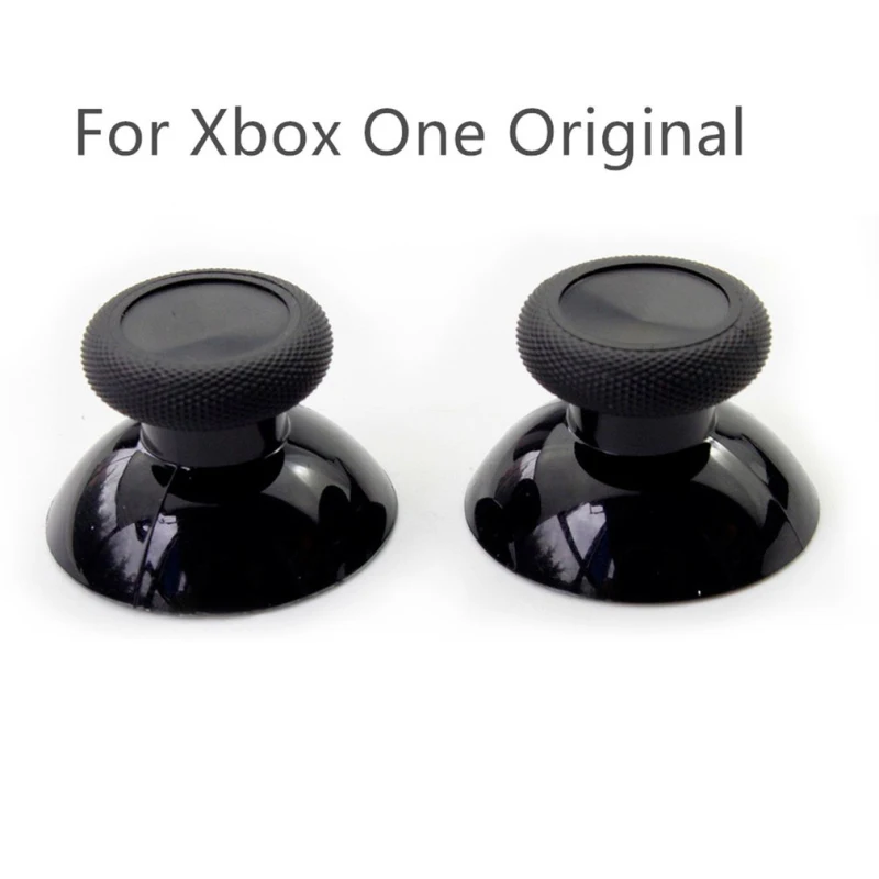 10 pezzi di ricambio Joystick analogico parte di riparazione Thumbstick chiavetta per Xbox un Controller Gamepad fungo sostituire nero nuovo