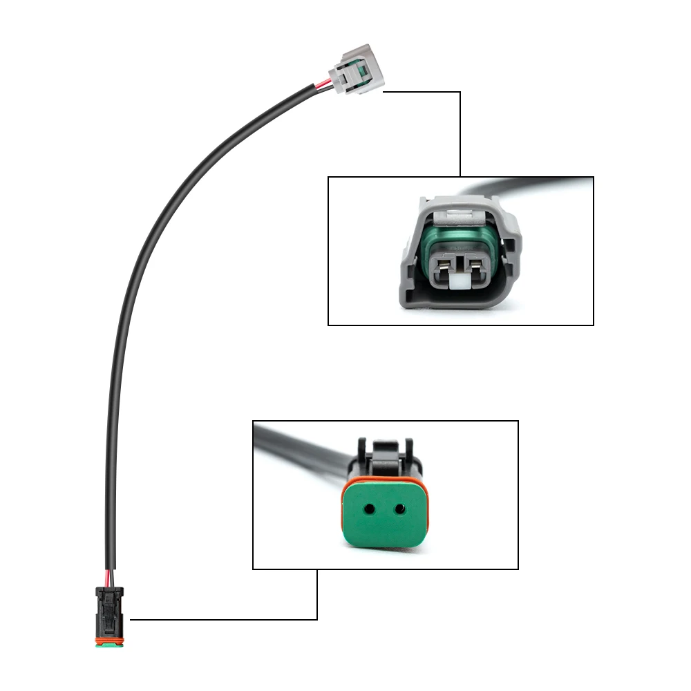 Car Fog Lamp Connector Wiring Harness Kit DT Deutsch DTP DT062S