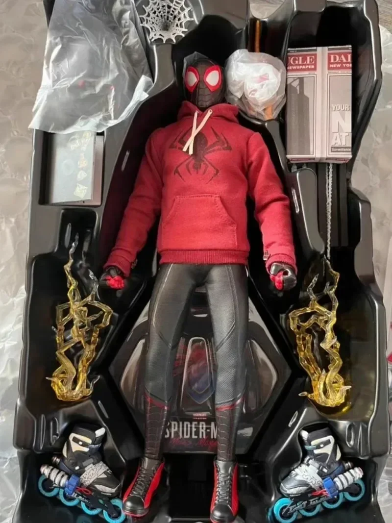 

Original Hottoys Ht VGM50 1/6 Marvel Cat In Grocery Store Collection Model Anime Action Figure Gk Toy Gifts