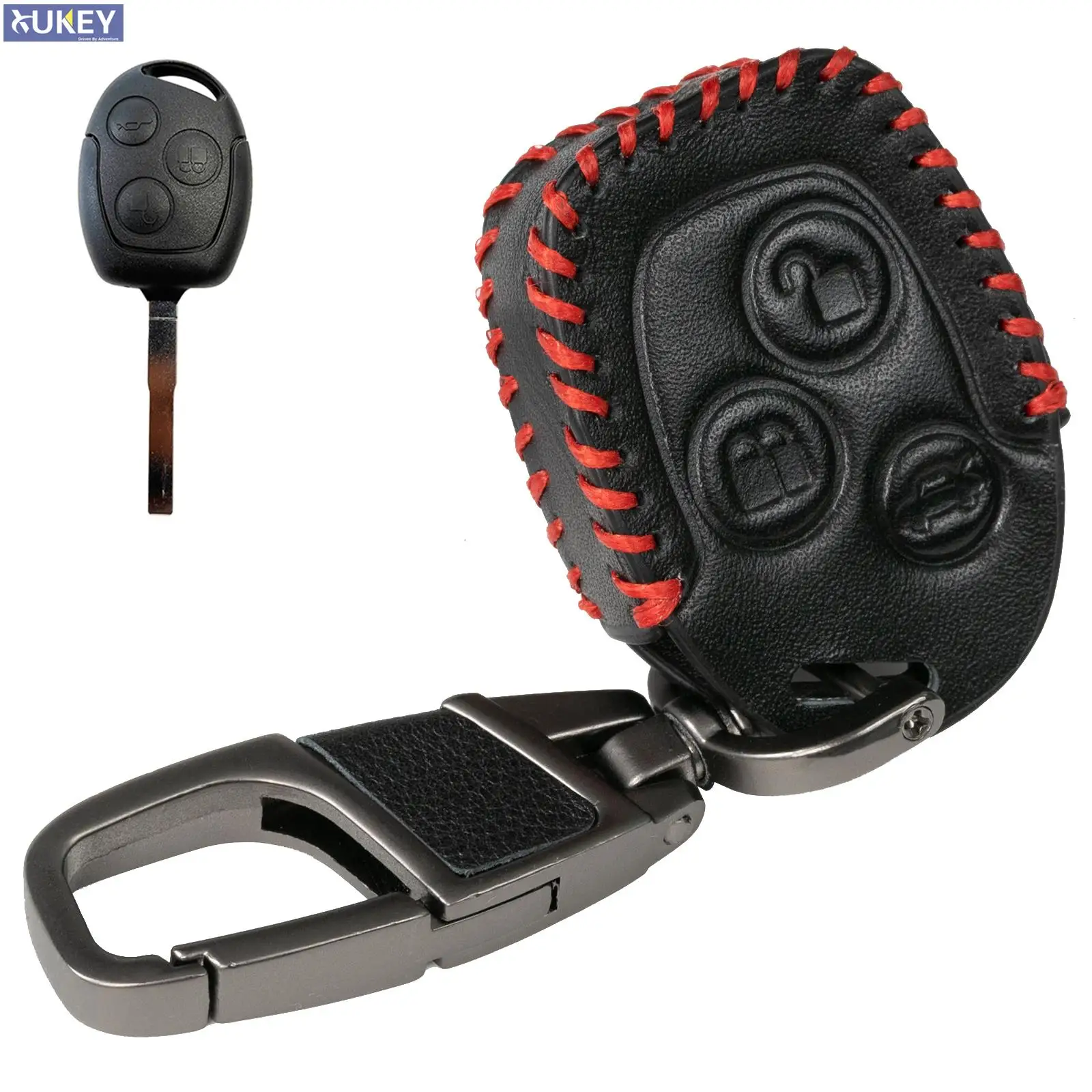 Per Ford Mondeo Fiesta Focus Fushion Connect B Max C Max S Max Transit Courier Transit Connect Portachiavi Ring Case Cover Protector