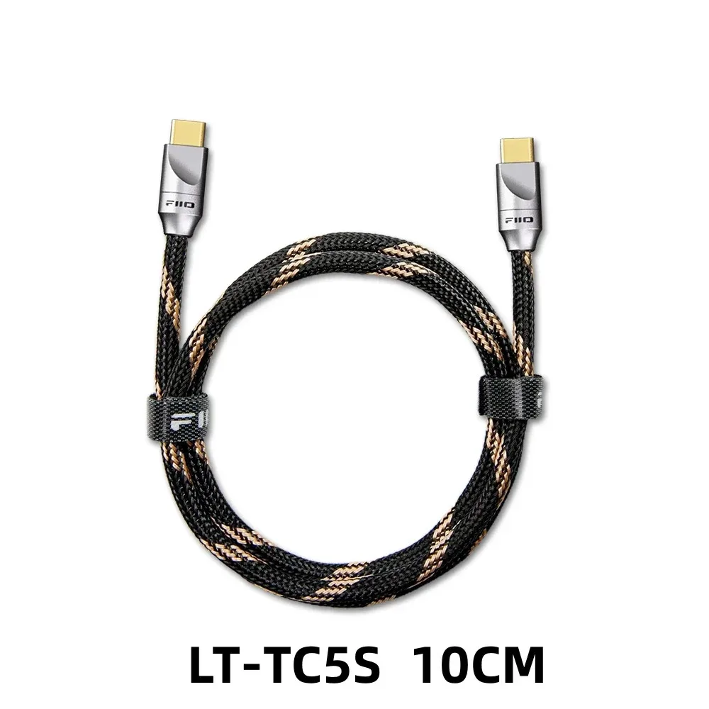 Audio Cable DAC Cables FiiO LT-TC5 USB Silver-plated pure cooper Digital Audio Type C to Type C Cable