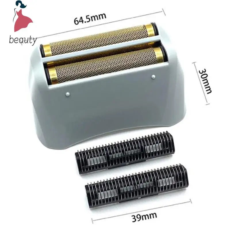 Professional Hair Clipper Replacement 3D Intelligent Floating Shaving Blades Shaver Head Sets For Andis Gold/Sliver