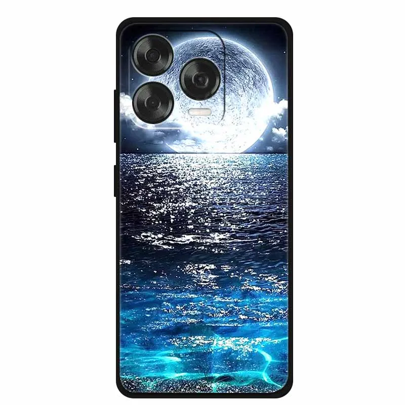 Animal Design Soft Silicone TPU Phone Case - Durable Back Shell and Bumper Cover