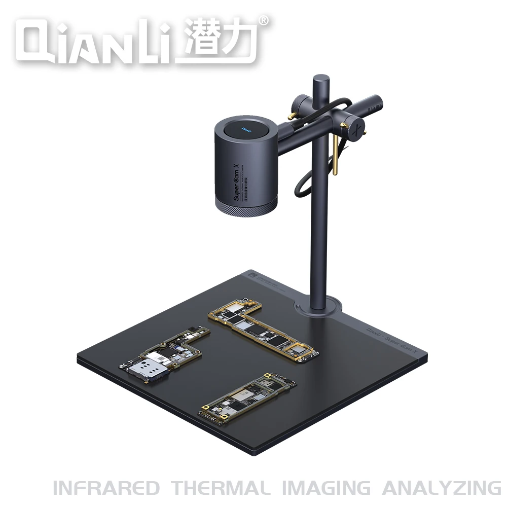 

Qianli SuperCam X 384 3D Thermal Imager Camera Motherboard Fault Diagnosis Quick Checking Instrument for PCB Repair