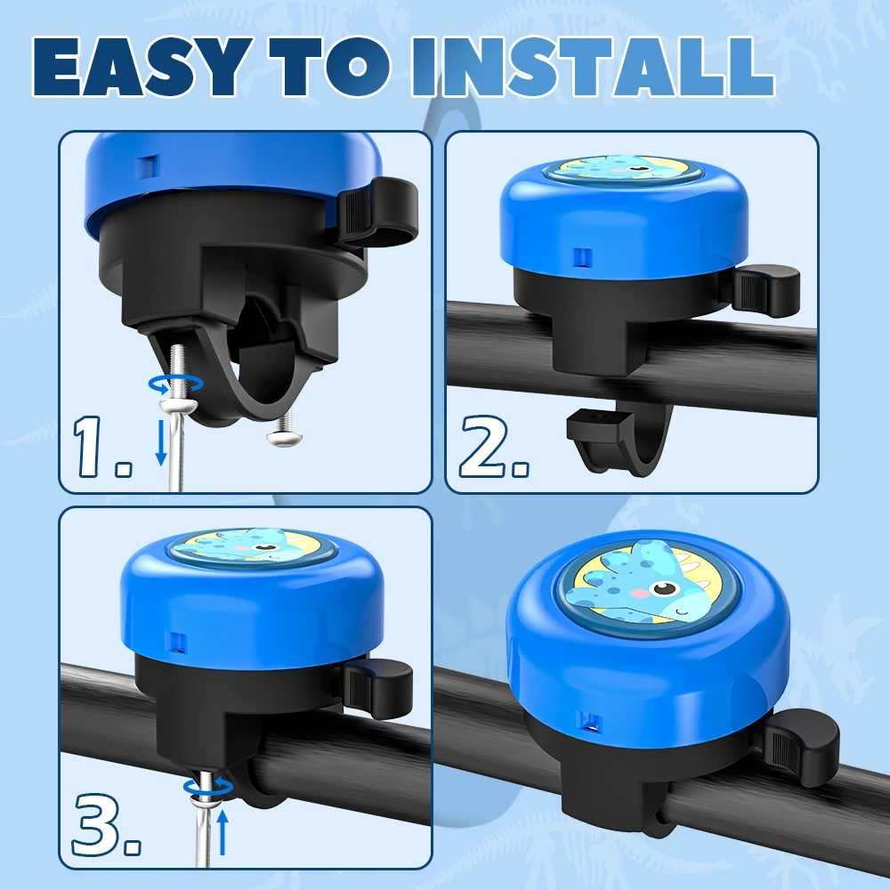 Campanello Per Bicicletta Per Bambini, Anello Regolabile Per Bicicletta Campanello Per Bicicletta A~p136988084