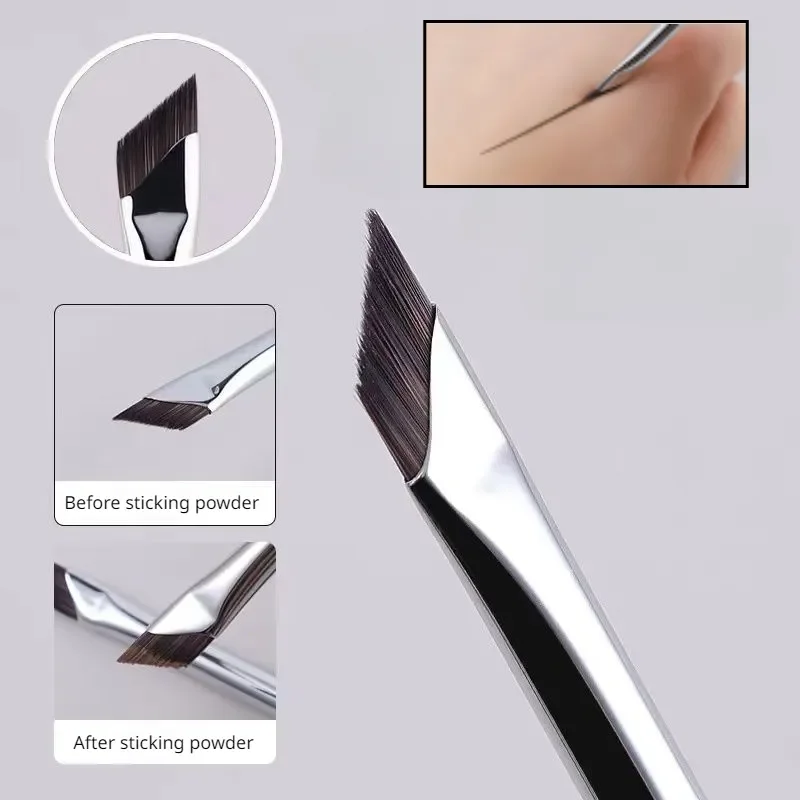 

Upgrade Blade Eyeliner Brush Ultra Thin Fine Angle Flat Eyebrow Under The Eyes Place Makeup Precise Detail