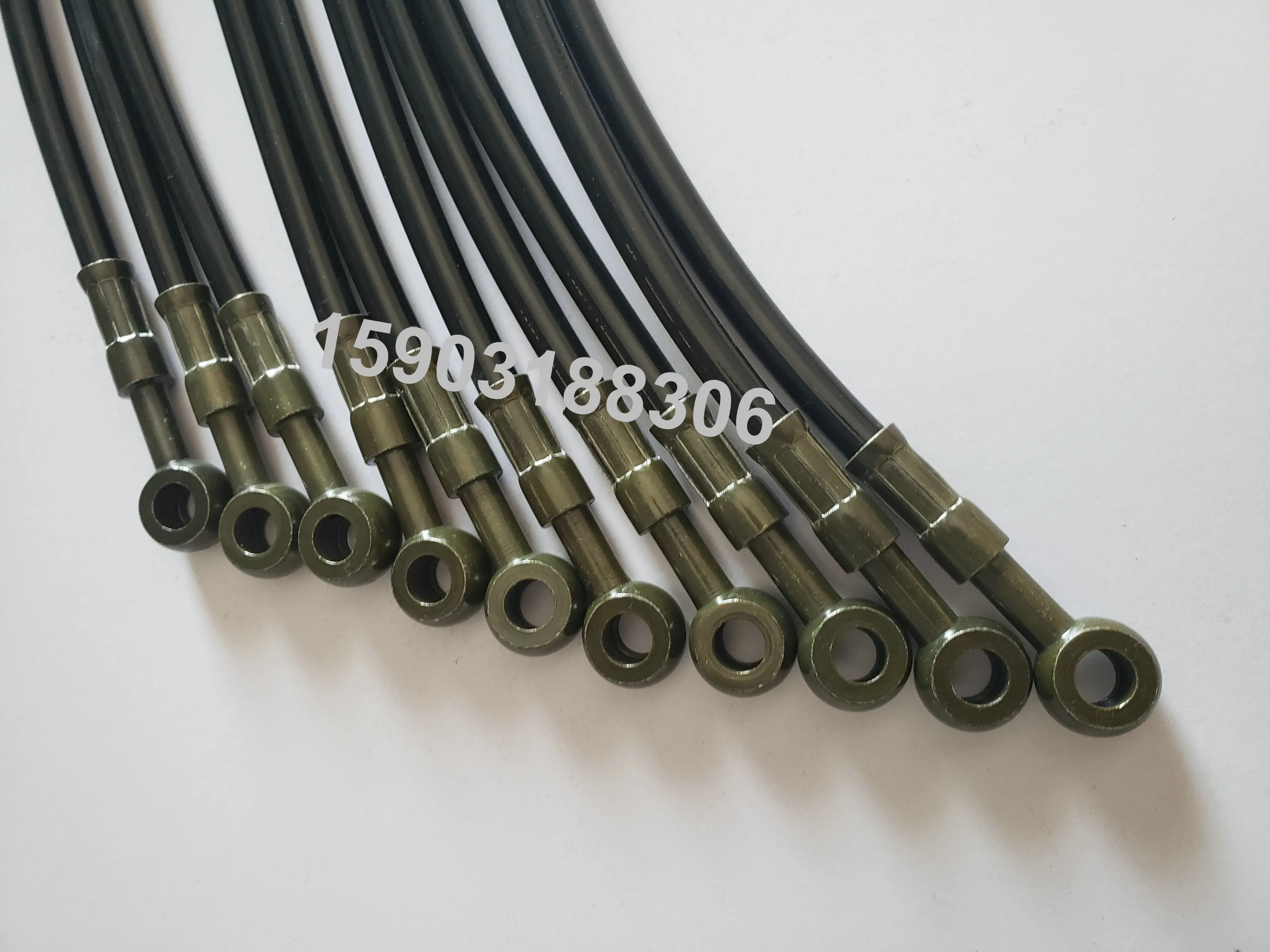 バイクホース シルバー ATV 200-2200MM 編組ケーブル 10mm バンジョーパイプ オートバイ油圧ブレーキホースライン 500mm編組 オイルクーラーホース 10mm 10mmバンジョーボルト ピットダートバイク用 オートバイのブレーキ オイルのホース ライン オートバイ編組ブレーキ  ... バイクホース ブラック 編組ケーブル 10mm バンジョーパイプ スズキ ATV 200-2200MM オートバイ油圧ブレーキホース