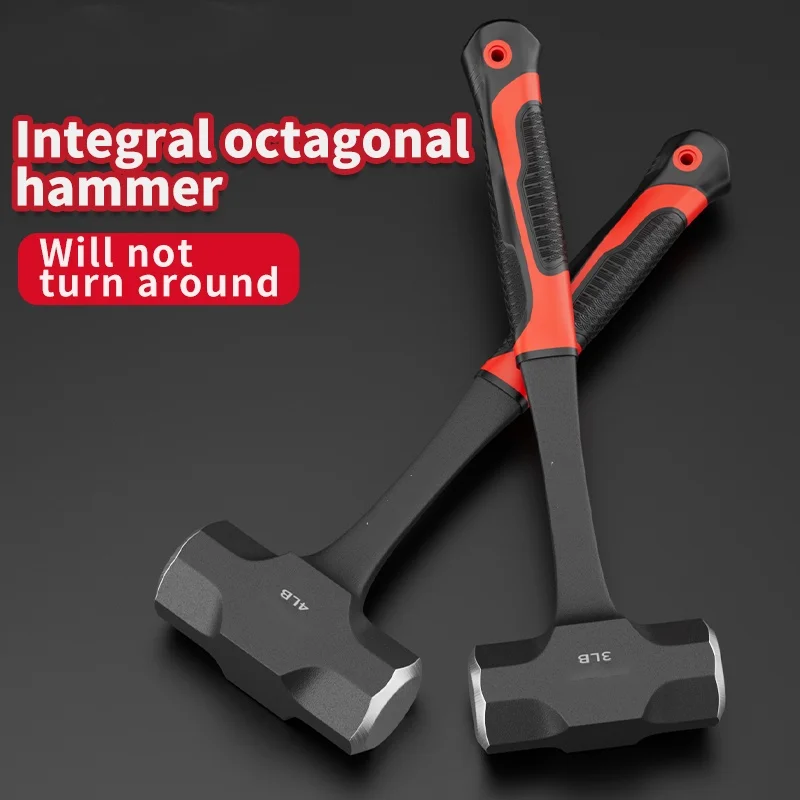 Industrial-grade Strong One-piece Molded Hammer Professional-grade Non-slip Handle Made of High-carbon Steel manual tools