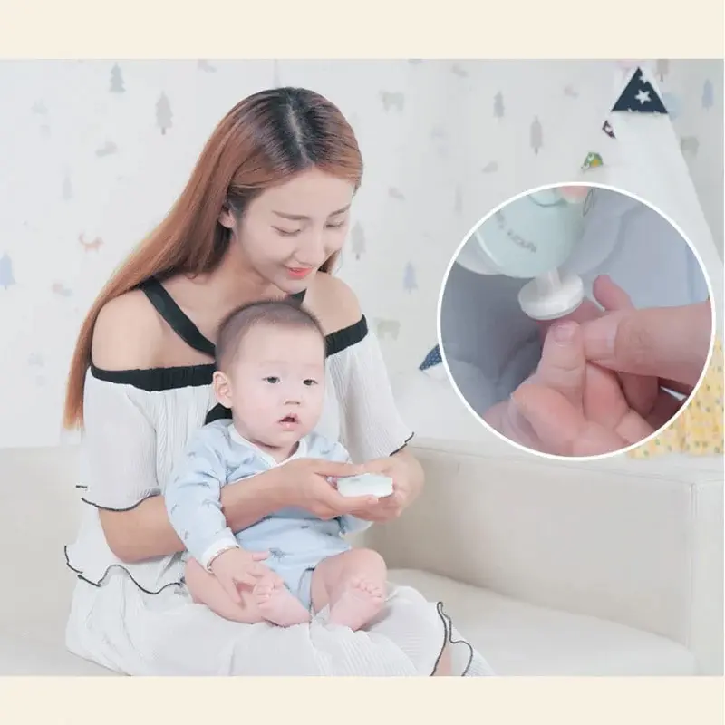 Nail Care Kit Clipper Trimmer Baby Electric Nail Clippers Polishing Tools Manicure Scissors Hygiene Kits Newborn