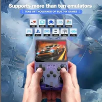 Классическая игровая консоль R36S в стиле ретро с системой ARKOS, видеоигры, портативная ручная игровая консоль с одной картой, подарок для детей, 3,5 дюйма — изображение 6
